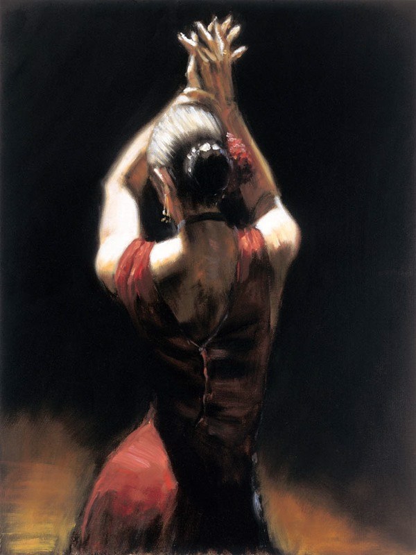 Fabian Perez Flamenco Dancer